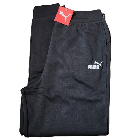 Puma Women’s Jogger Pants – Size Medium, Black Fleece, NWT - Picture 3 of 9
